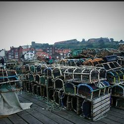 Close-up of objects on the wall