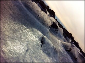 Rocks on rock formation