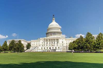 View of building against clear sky