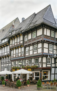 Low angle view of building against sky