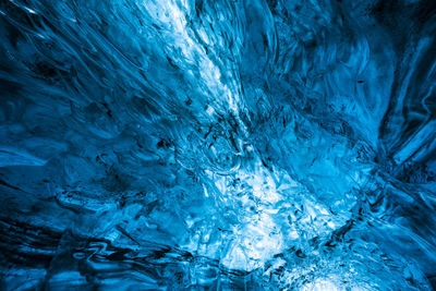 Full frame shot of water in swimming pool