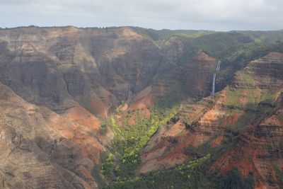 Aerial view of landscape