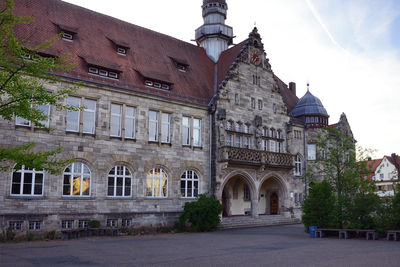 View of historic building against sky