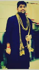 Portrait of young woman