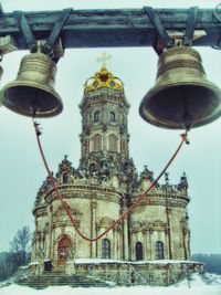 Low angle view of church