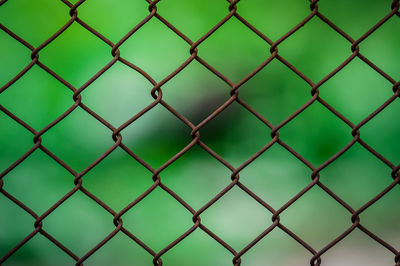 Full frame shot of chainlink fence