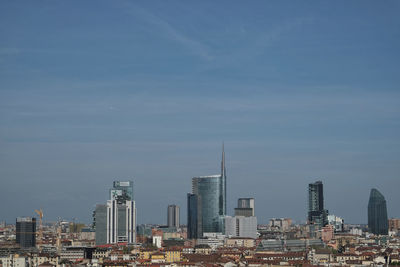 Skyscrapers in city