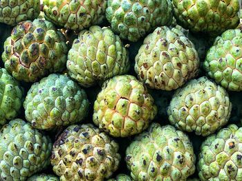 Full frame shot of fruits for sale in market