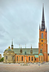Low angle view of cathedral against sky
