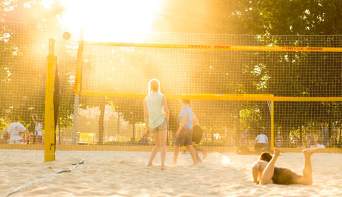 Beach volleyball