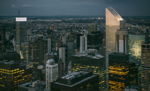 Aerial view of cityscape