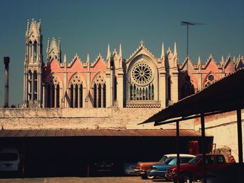 View of church