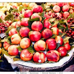 Close-up of fruits for sale at market stall