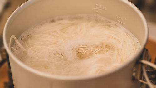 Close-up of coffee cup