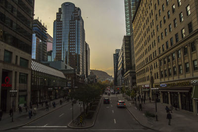 Panoramic view of city against sky