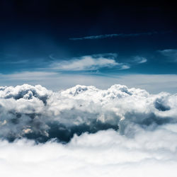 Scenic view of clouds in sky