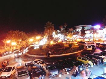 Street light at night