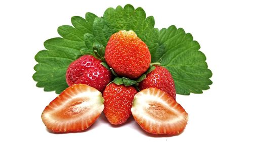 Close-up of strawberries