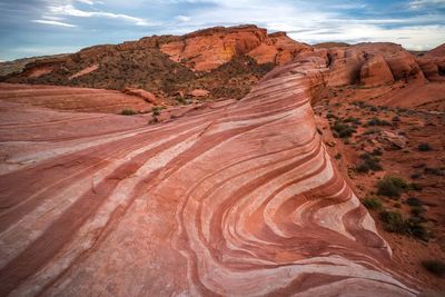 View of a desert