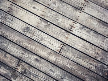 Full frame shot of wooden floor