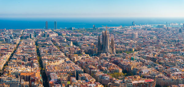 Aerial view of cityscape