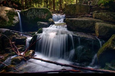 Waterfall in forest