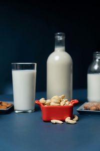 Close-up of drink on table