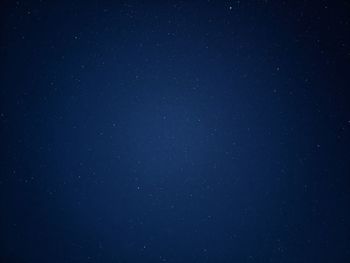 Low angle view of star field at night