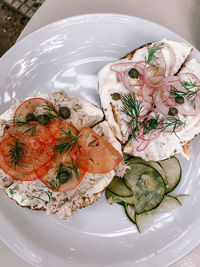 Close-up of food in plate