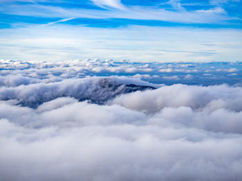 Scenic view of cloudscape against sky