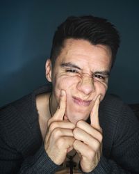 Portrait of a smiling young man