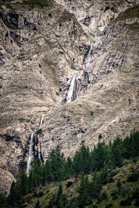 High angle view of landscape