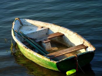 Boats in sea