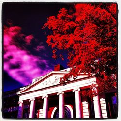 Low angle view of building against sky