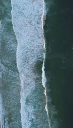 Scenic view of sea waves