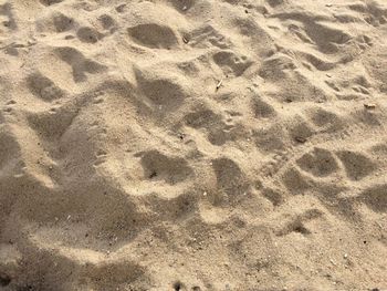 Full frame shot of sand