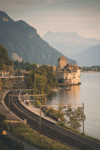 Buildings at waterfront