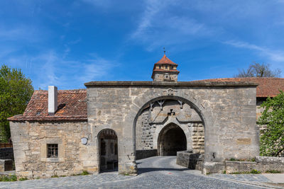 View of historic building against sky