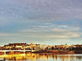 River with buildings in background