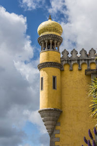 Low angle view of historical building against sky