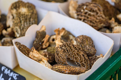 Close-up of food for sale