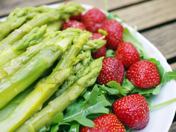 Close-up of strawberries