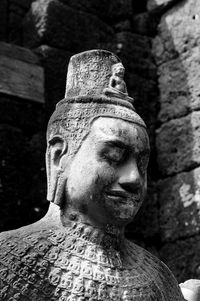 Close-up of buddha statue