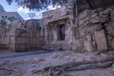 Old ruins of building