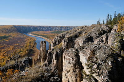 Panoramic view of landscape against sky