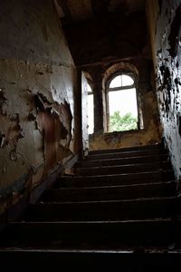 Staircase in old building