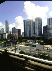 Cityscape against sky