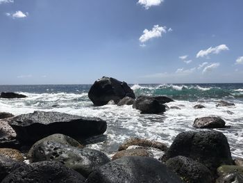 Sky cloud, nature,rocks,ocean