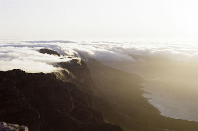 Scenic view of cloudscape against sky