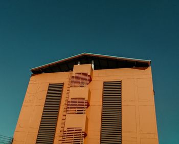 Low angle view of building against sky